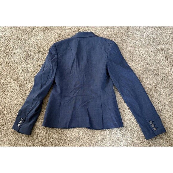 Banana Republic Blazer Women’s Size 2 Classic Suit Jacket Navy Blue - Picture 12 of 13